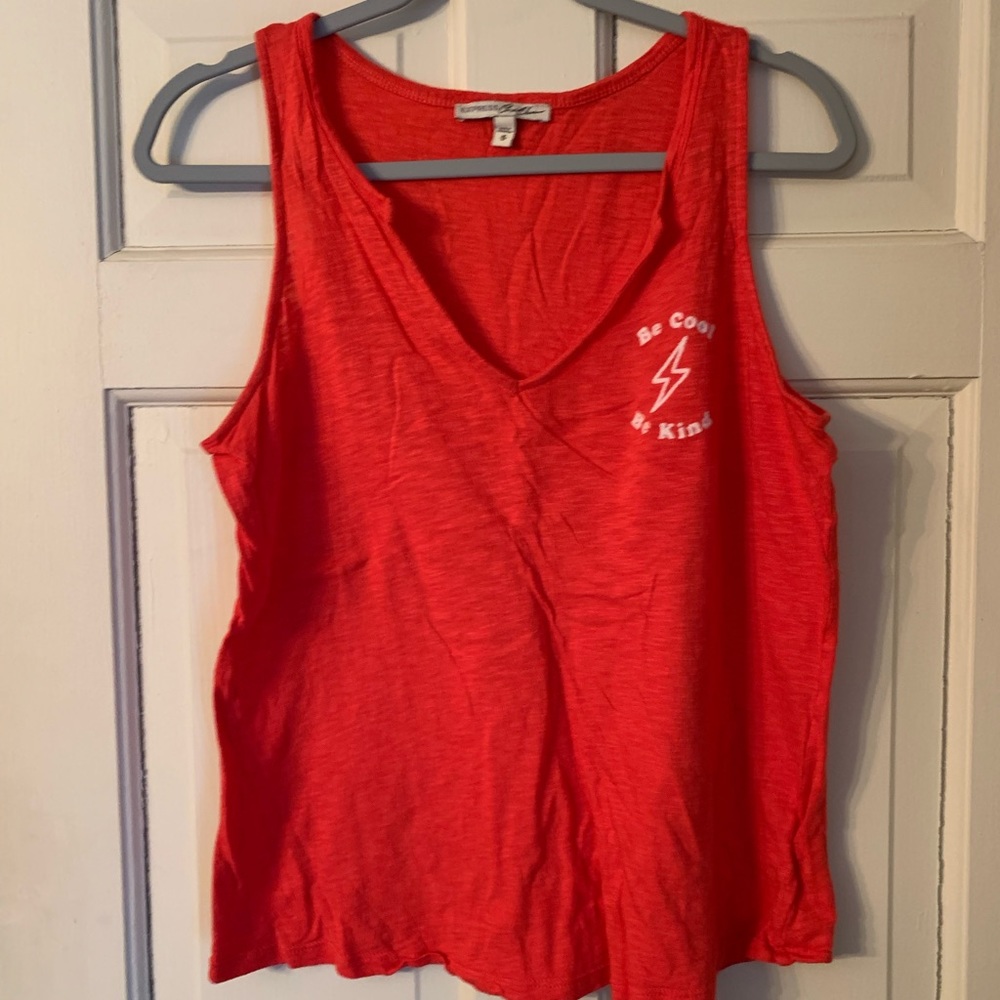 Hot pink Express tank top
